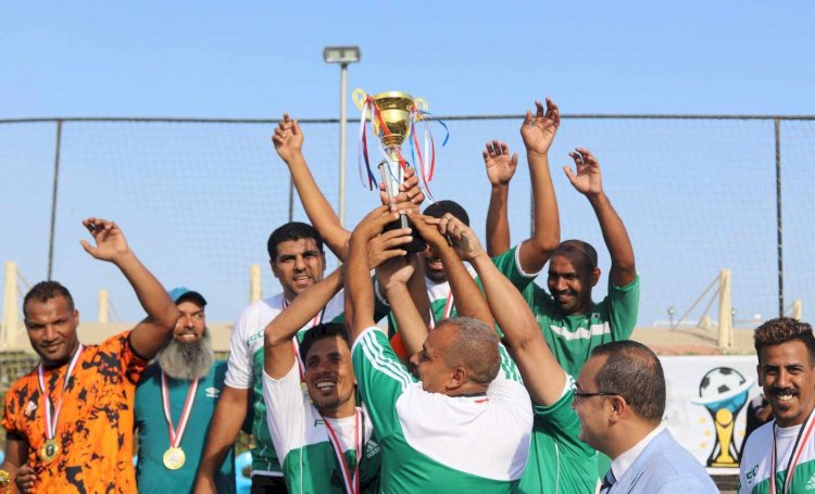 ختام فعاليات بطولة مصر لكرة القدم للرواد بالبحر الأحمر