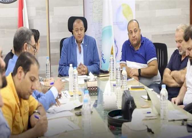 مياه" المنيا"يناقش اعادة تأهيل" ٩" محطات