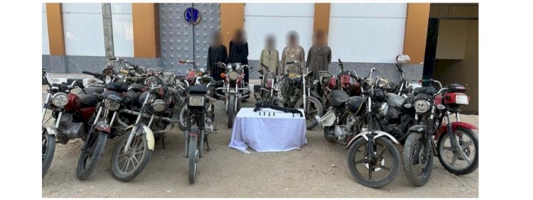 القبض علي اخطر تشكيل عصابي لسرقة الدراجات بالاقصر