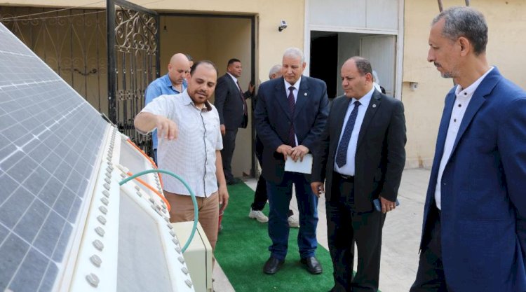 بحوث الصحراء يستقبل وفدا من الهيئة العربية للتصنيع