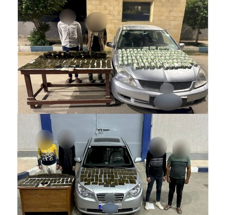 ضبط كميات كبيرة من المخدرات في عدة محافظات