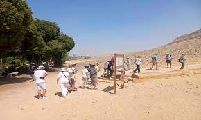 المناطق الأثرية بالمنيا تستقبل وفداً سياحياً متعدد الجنسيات