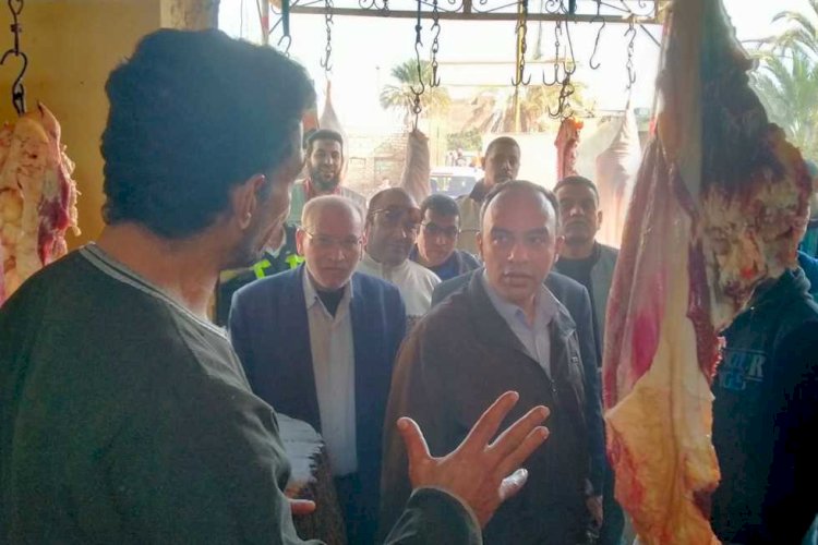 "بيطري المنيا" يحرر "٣٠"محضر ويضبط لحوم غير صالحة للاستهلاك