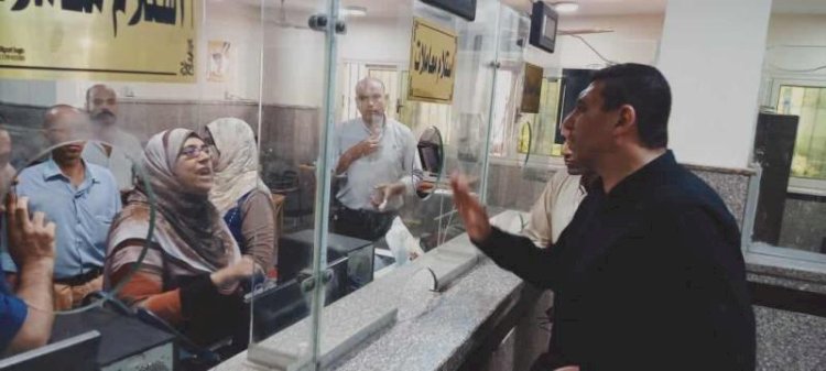 متابعة مستمرة لمراكز تقديم الخدمات الثابتة والمتنقلة بمركز سمالوط بالمنيا