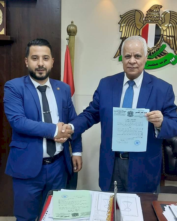 محمود بيومي أمين عام الشئون القانونية لأمانة "مصر القومي" بمدينة نصر أول