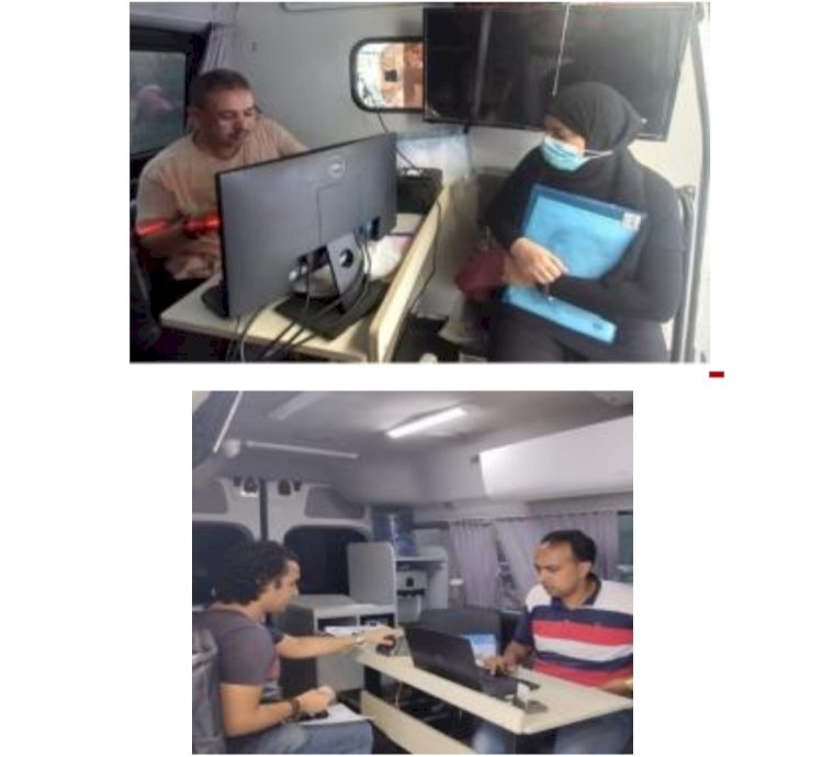 قوافل الاحوال المدنية مع المواطنين في كل مكان