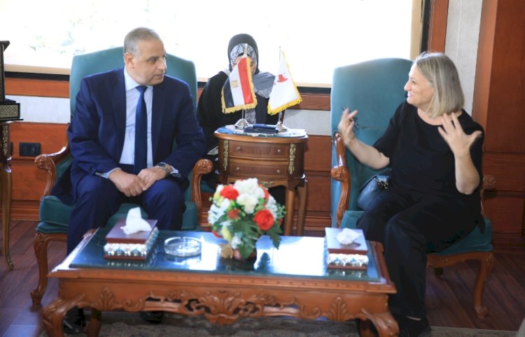 الفقي يستقبل وفد برنامج الاغذية العالمي