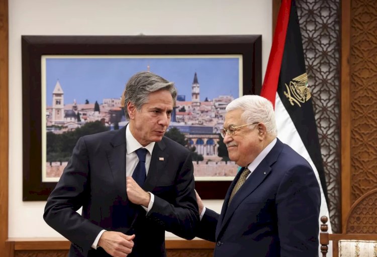 الرئيس الفلسطيني يلتقي بلينكن يلتقي رام الله خلال ساعات