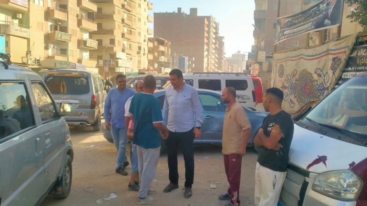 متابعة المواقف العامة لسيارات الأجرة بمراكز المنيا للتأكد من عدم زيادة تعريفة المواصلات