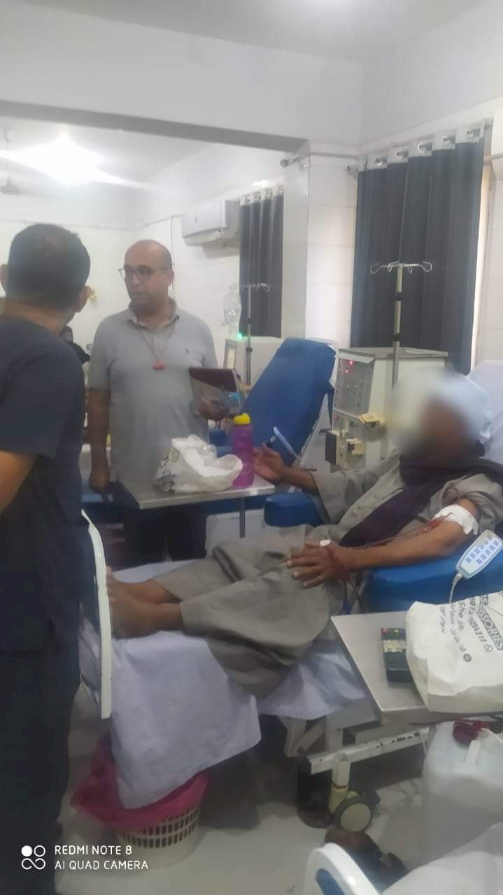 تفقد الخدمة الطبية بمستشفي الوقف المركزي بقنا