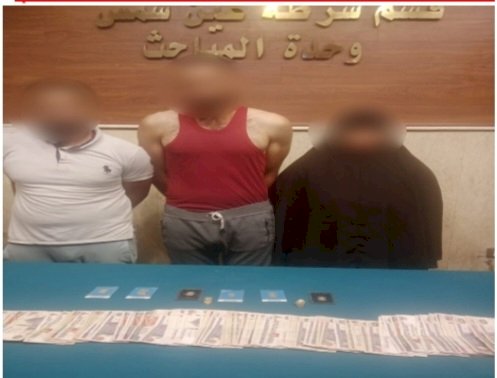 ضبط قاتلي صاحب محل كمبيوتر لسرقة المشغولات الذهبية