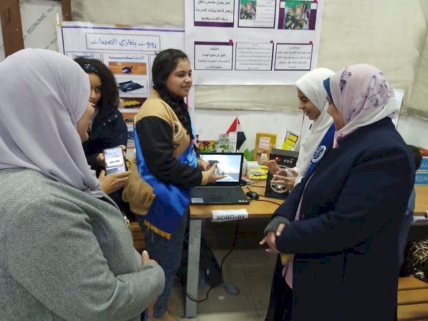 38 طالبا من المخترعين بإدارة المنيا التعليمية يشاركون في معرض الأيسف