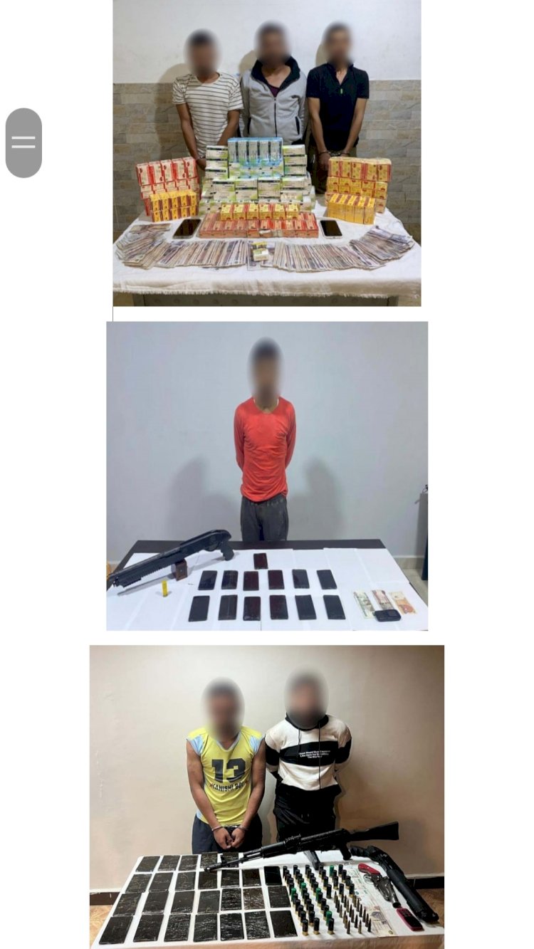 القبض علي "٧"تجار مخدرات