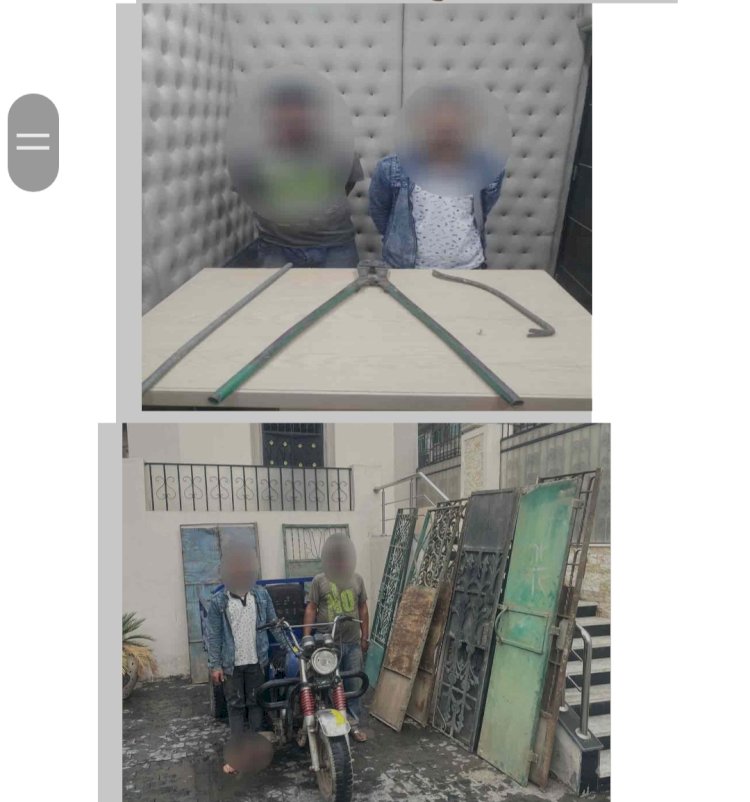 القبض علي لصوص أبواب المقابر