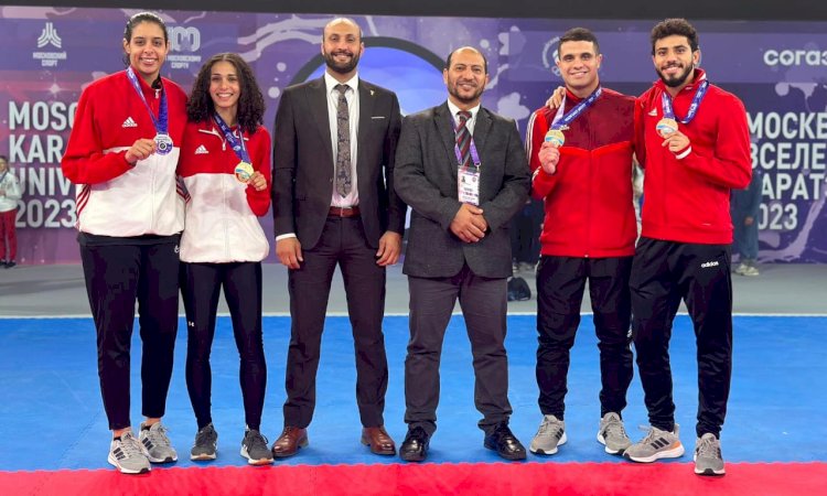 منتخب الكارتيه يحقق ذهبيتين في بطولة موسكو الدولية