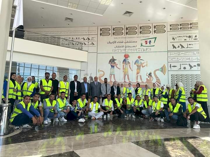 "مستقبل وطن" يزور مستشفي الاورمان لسرطان الاطفال بالاقصر