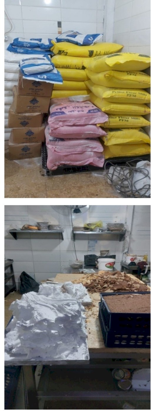 ضبط صاحب مصنع حلوي بدون ترخيص