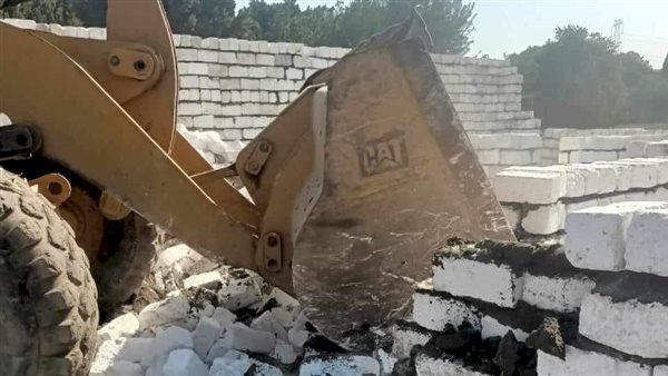 إزالة 60 حالة تعد خلال حملات مكبرة في 6 مراكز بالمنيا