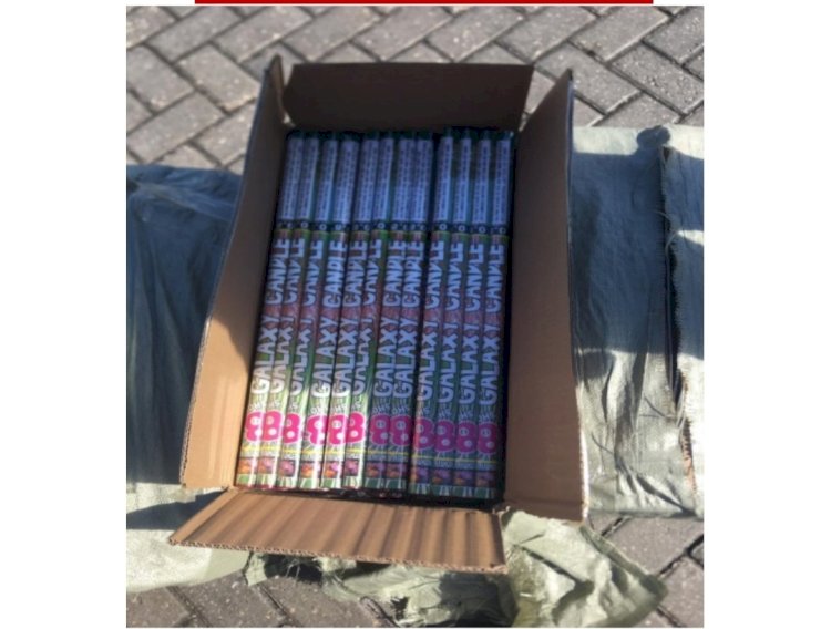 احباط محاولة دخول العاب نارية محظور دخولها مصر