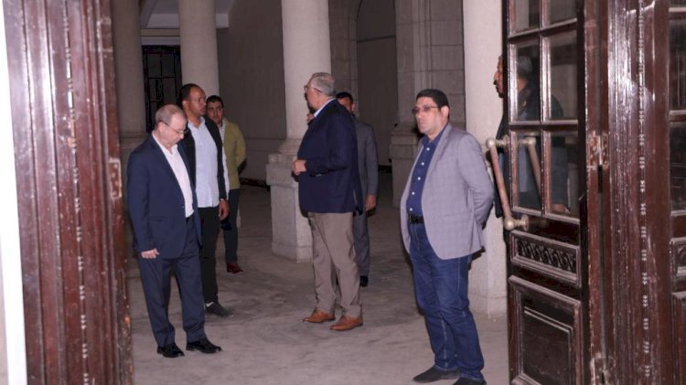 القصير يزور مبني الزراعة القديم بالدقي ويؤكد علي صيانته وتأمينه