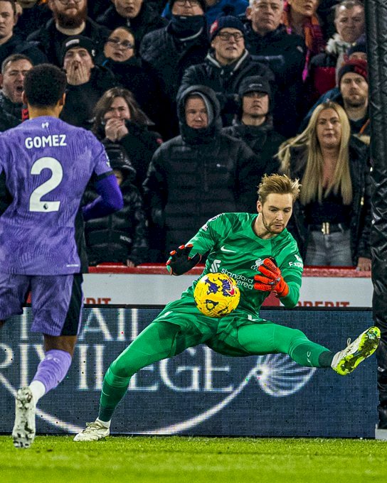 ليفربول ينهى الشوط الأول متقدما على شيفيلد يونايتد بهدف نظيف