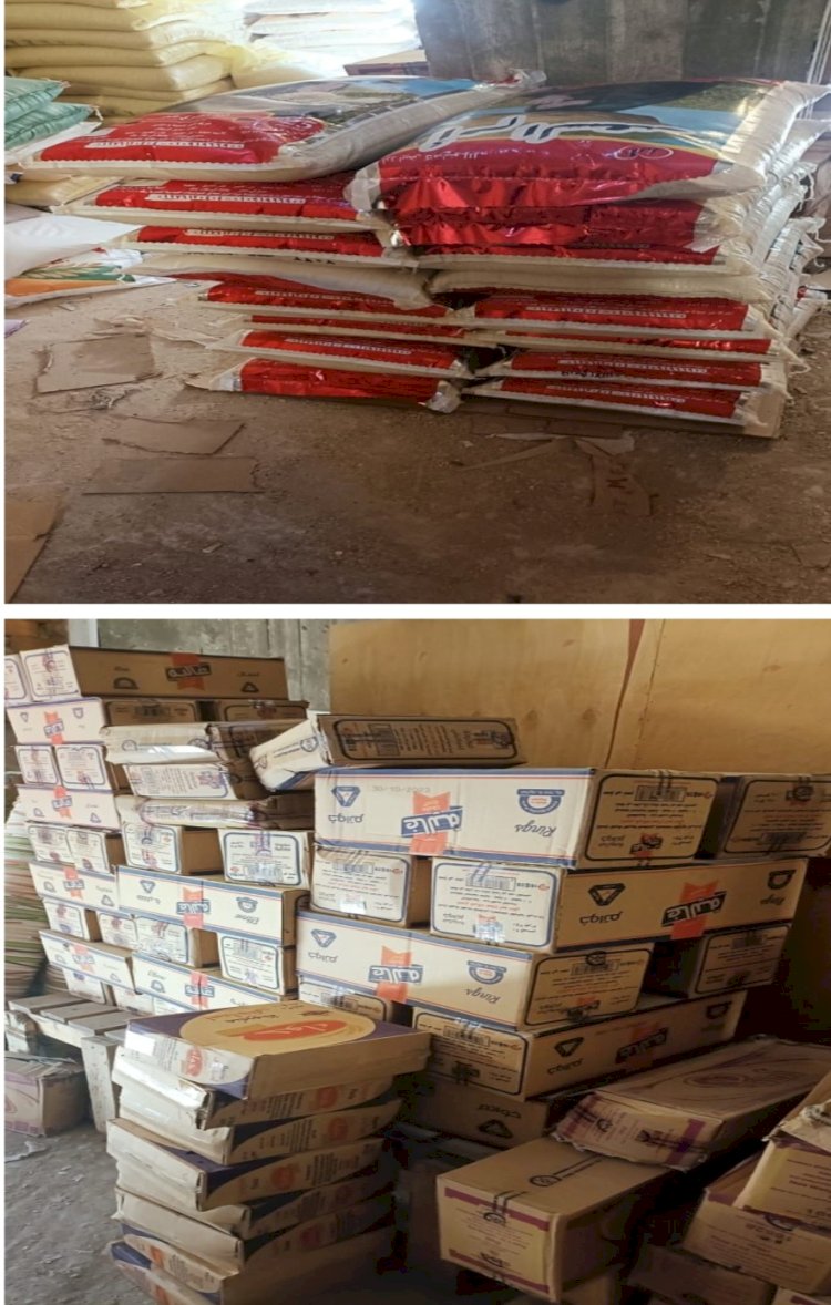 ضبط سلع تموينية بدون ترخيص بالقاهرة