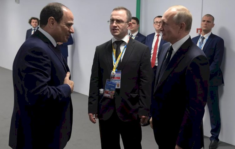 بوتين يشكر السيسي على إيصال المساعدات الإنسانية إلى غزة والتوفيق في الانتخابات الرئاسية