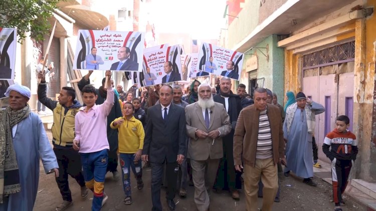أبناء مصر في جميع المحافظات يدعمون الرئيس السيسي
