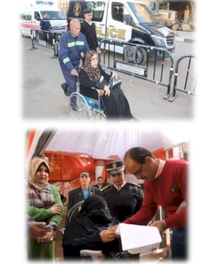 الداخلية تتابع الانتخابات وتقدم المساعدات للمواطنين