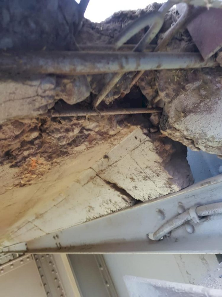 غلق كوبري اخميم العلوي للصيانة