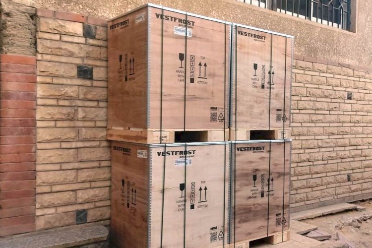وصول "٤٣"جهاز فريزر لدعم منظومة تبريد الطعوم  والامصال بسوهاج