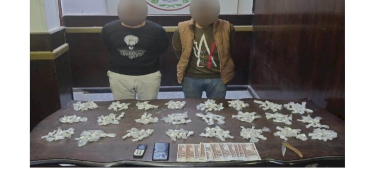 سقوط سبع تجار مخدرات بالقاهرة