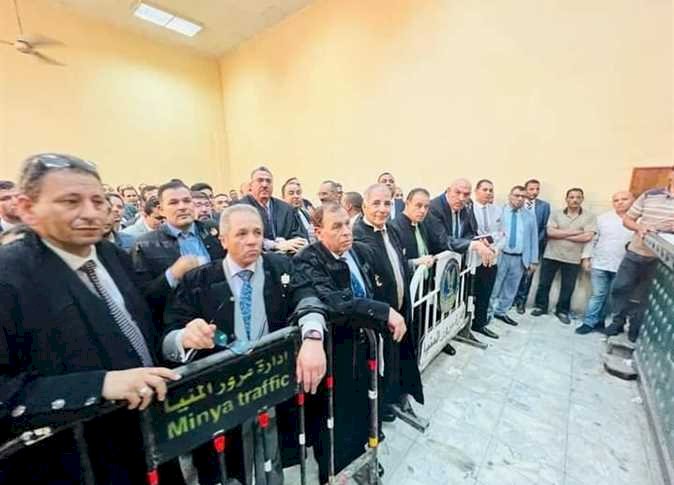 تأجيل إعادة محاكمة 9 متهمين في «شغب سمالوط» بالمنيا لـ 4 يناير