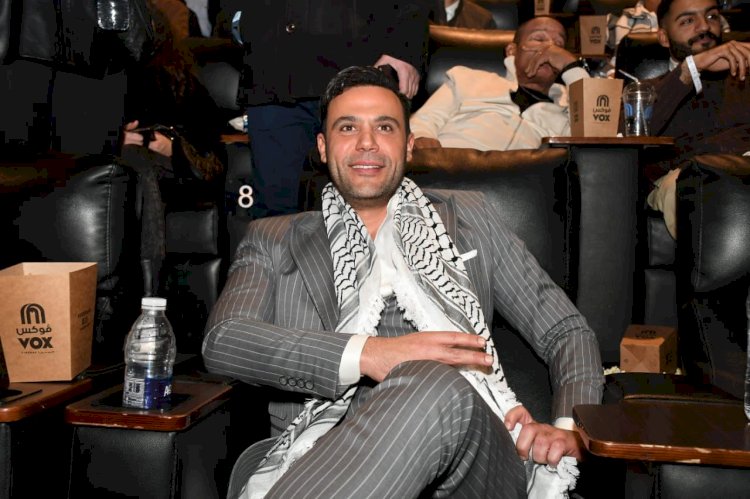 بالصور محمد إمام في العرض الخاص لفيلم أبو نسب فلسطيني الهوي
