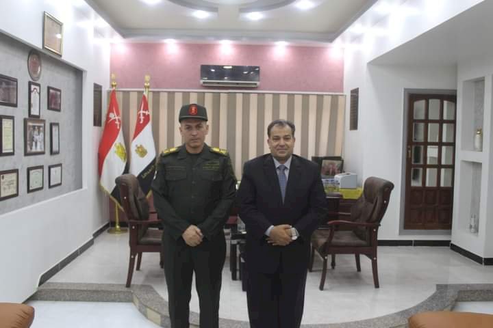 رئيس جامعة جنوب الوادي يقدم التهنئة لمدير منطقة تجنيد قنا لترقيته لرتبة لواء