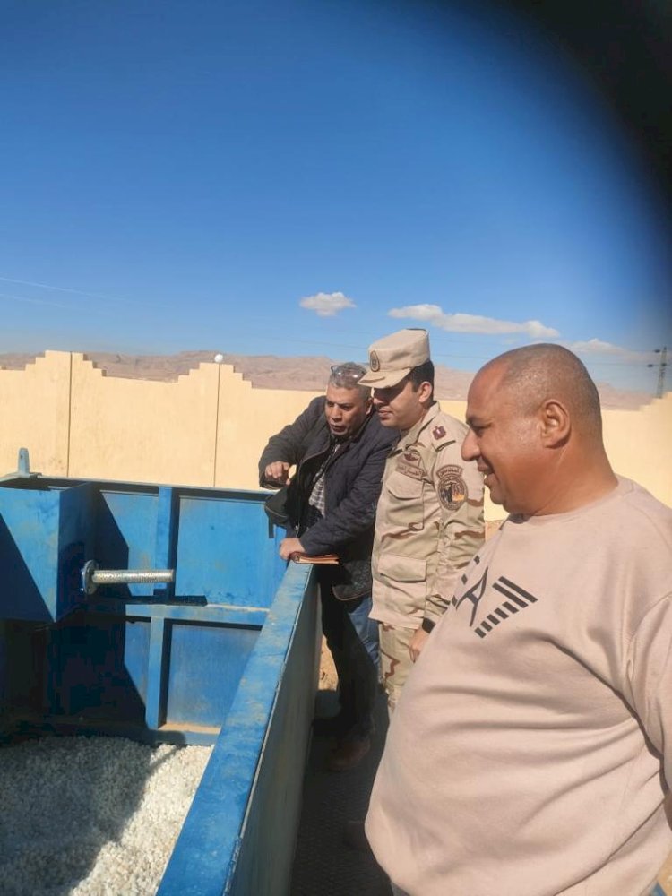 بحوث الصحراء يتابع العمل بوسط وجنوب سيناء