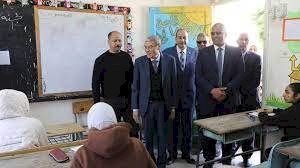 محافظ المنيا يكلف السكرتير العام بتفقد عدد من لجان امتحانات الشهادة الإعدادية