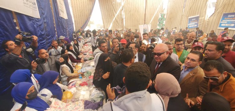 التحالف الوطني للعمل الأهلي التنموي وقافلة ستر وعافية بفرشوط محافظة قنا  