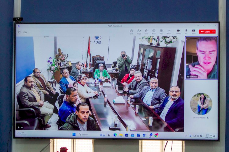 المركزي لمتبقيات المبيدات يجتاز تجديد الاعتماد  في الايزو