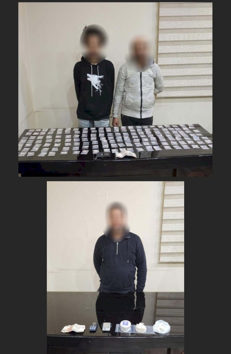 ضبط تجار مخدرات "٨" محافظات