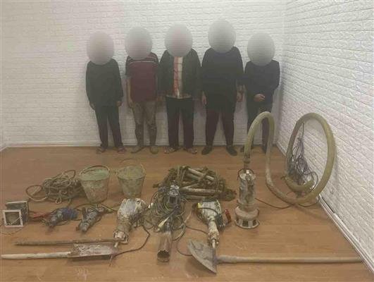 القبض علي منقبي الاثار بالشرقية والمنوفية