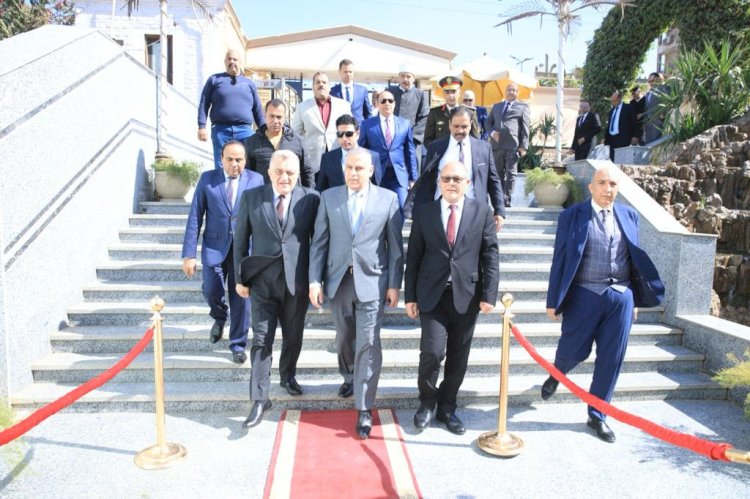 الفقي يشهد احتفالات مديرية امن سوهاج بعيد الشرطة