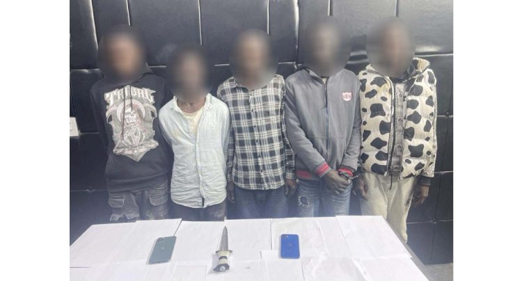 ضبط "٦"متهمين تخصص سرقات متنوعة