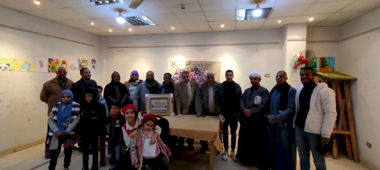 صالون نادي أدب طهطا يحتفي بعم السيد رضوان