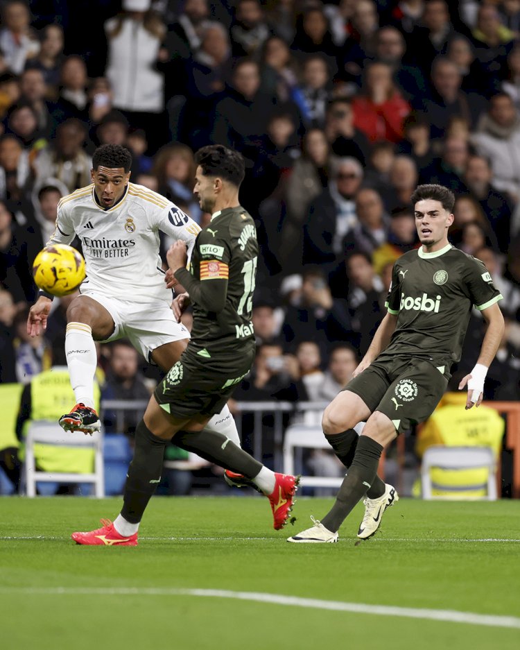 ريال مدريد يسحق جيرونا برباعية ويتصدر الدورى الاسبانى