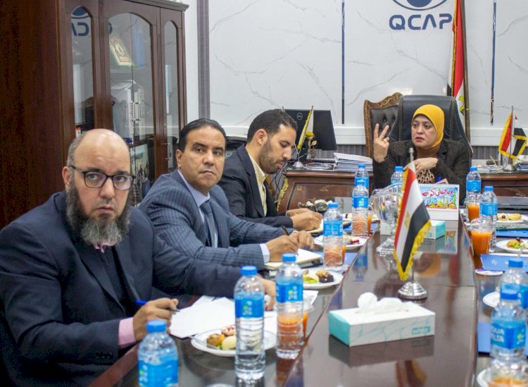 وفد مغربي يزور الحجر الزراعي المصري