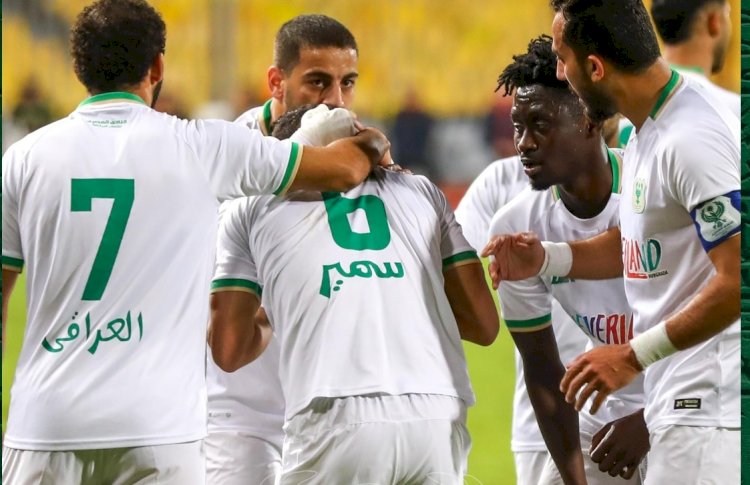 المصري يفوز على بلدية المحلة بثلاثية في برج العرب ويقفز للمركز الرابع