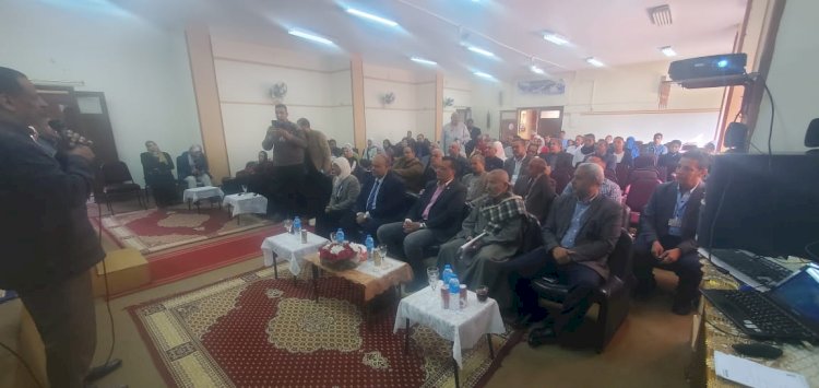 اللقاء التوعوي الأول في تعليم قنا بعنوان "المحتوى التعليمي على منصة التعليم الإلكتروني"