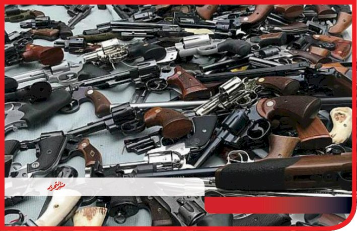 إحباط محاولة تهريب كمية من الأسلحة غير المرخصة