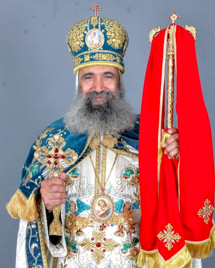 وداعا انبا بسنتى أسقف حلوان والمعصرة